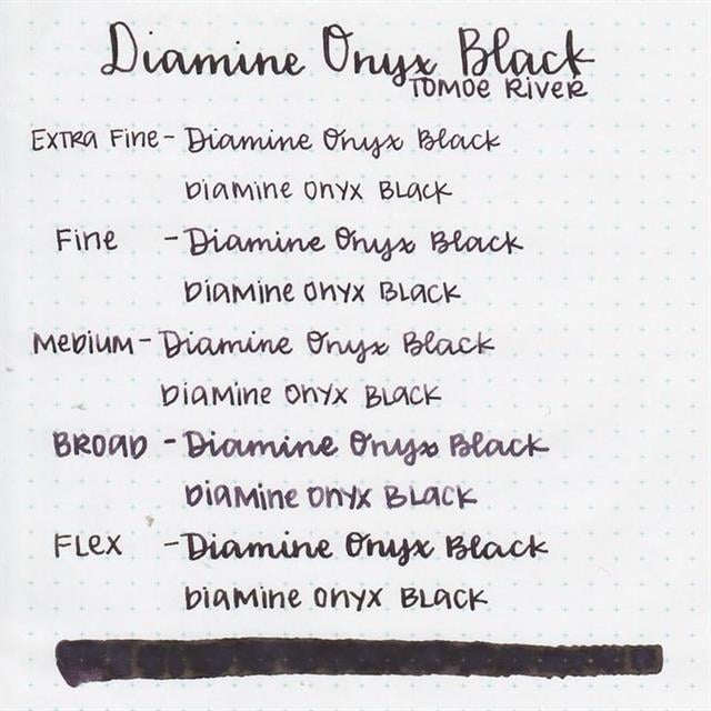 Diamine-Diamine Revnalı Dolmakalem Mürekkebi Onyx Black 80 Ml-Mürekkep-3-Milagron.com