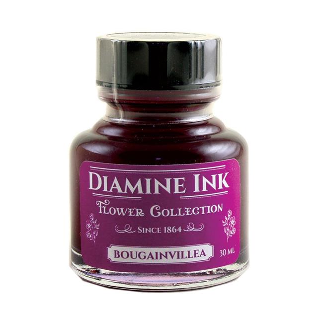 Diamine-Flower Collection 30 Ml Mürekkep Bougainvillea-Şişe Mürekkep-1-Milagron.com