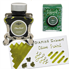 Diamine Inkvent Green Edition Chameleon Olive Swirl Mürekkep 50 Ml