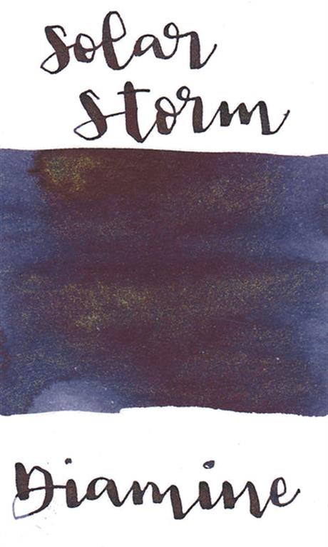 Diamine Inkvent Green Edition Chameleon Solar Storm Mürekkep 50 Ml
