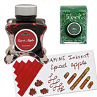 Diamine-Inkvent Green Edition Chameleon Spiced Apple Mürekkep 50 Ml-Şişe Mürekkep-2-Milagron.com