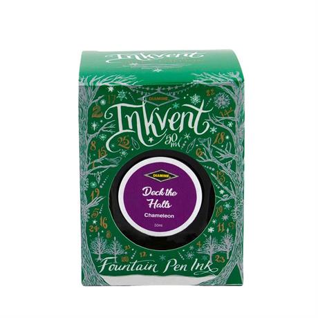 Diamine Inkvent Green Edition Collection Şişe Mürekkep 50Ml Deck The Halls
