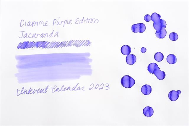 Diamine-Inkvent Purple Collection Şişe Mürekkep 50 Ml Jacaranda-Şişe Mürekkep-5-Milagron.com