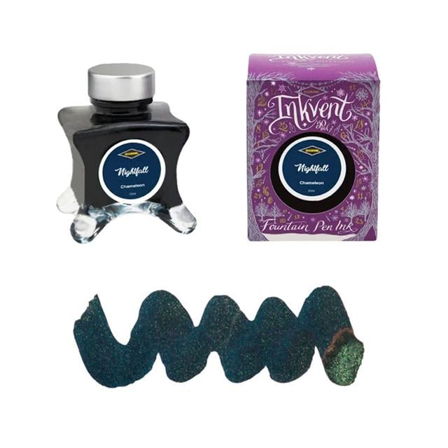 Diamine-Inkvent Purple Collection Şişe Mürekkep 50ml Nightfall-Şişe Mürekkep-1-Milagron.com