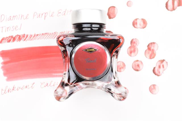 Diamine-Inkvent Purple Collection Şişe Mürekkep 50ml Tinsel-Şişe Mürekkep-3-Milagron.com