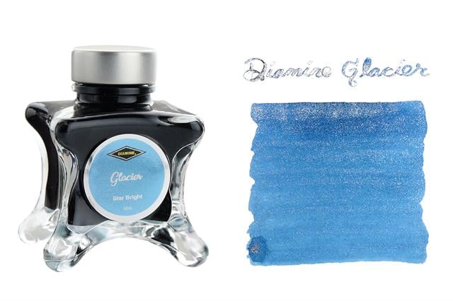 Diamine-Inkvent Purple Mürekkep 50ml Glacier Star Bright-Şişe Mürekkep-1-Milagron.com