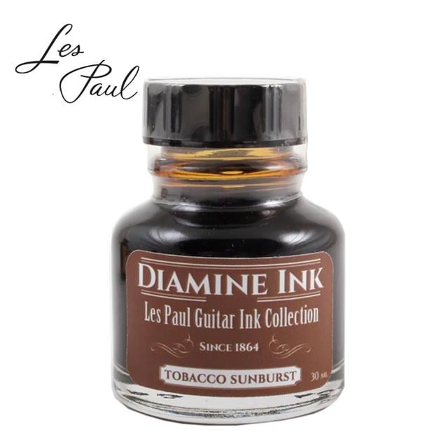 Diamine-Les Paul Collection şişe Mürekkep 30ml Tobacco Sunburst-Şişe Mürekkep-1-Milagron.com
