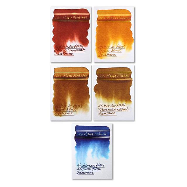 Diamine-Les Paul Collection şişe Mürekkep 30ml Tobacco Sunburst-Şişe Mürekkep-3-Milagron.com