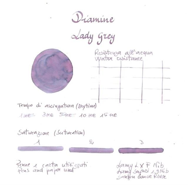 Diamine-Reddit Special 2025 Şişe Mürekkep 80 Ml Lady Grey-Şişe Mürekkep-4-Milagron.com