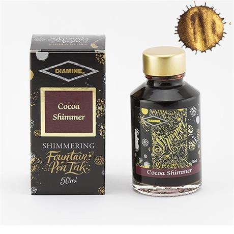 Diamine Ink Shimmering Mürekkep Cocoa Shimmer 50 Ml