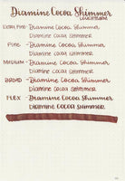 Diamine Ink Shimmering Mürekkep Cocoa Shimmer 50 Ml