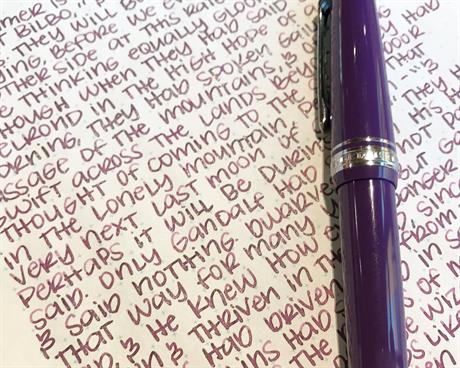 Diamine Diamine Ink Shimmering Mürekkep Frosted Orchid 50 Ml