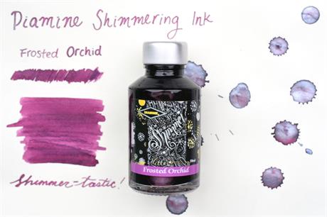 Diamine Diamine Ink Shimmering Mürekkep Frosted Orchid 50 Ml