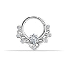 14 Ayar Altın Aurélia Minimal Halka Piercing
