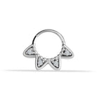 14 Ayar Altın Celestia Minimal Halka Piercing