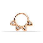 14 Ayar Altın Celestia Minimal Halka Piercing
