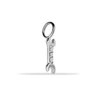 14 Ayar Altın İngiliz Anahtarı Motifli Minimal Charm