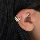 14 Ayar Altın Liora Minimal Halka Piercing