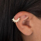 14 Ayar Altın Luminis Minimal Halka Piercing