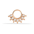 14 Ayar Altın Luminis Minimal Halka Piercing