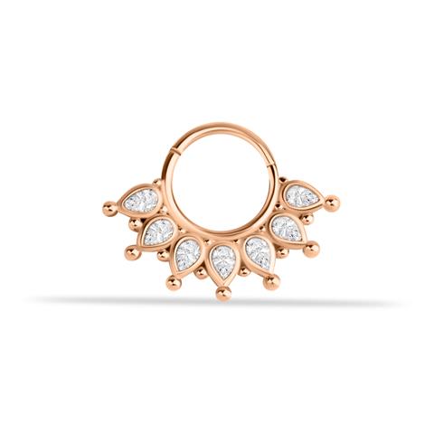 14 Ayar Altın Luminis Minimal Halka Piercing