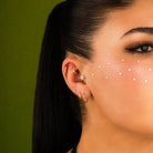 Dianora Piercing-14 Ayar Altın Markis Çiçek Tragus Piercing-Tragus Piercing-4-Milagron.com