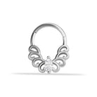 14 Ayar Altın Melek Minimal Halka Piercing