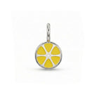 14 Ayar Altın Mineli Limon Minimal Charm