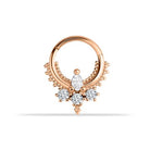 14 Ayar Altın Regina Minimal Halka Piercing