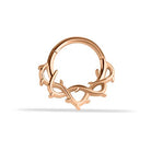 14 Ayar Altın Sarmaşık Minimal Halka Piercing