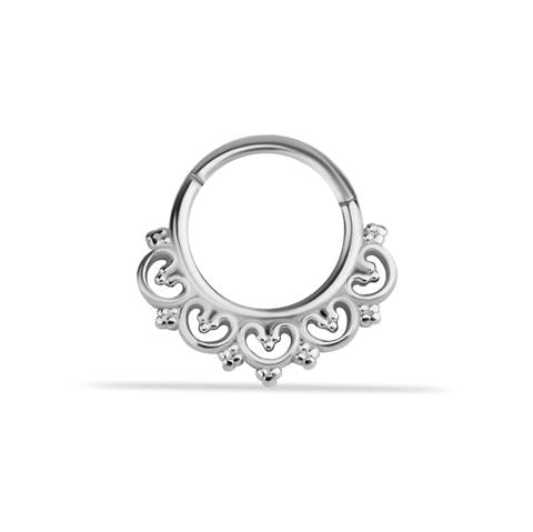 14 Ayar Altın Seraphina Minimal Halka Piercing