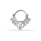 14 Ayar Altın Serapis Minimal Halka Piercing