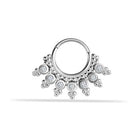 14 Ayar Altın Solaris Minimal Halka Piercing