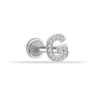 Dianora Piercing-14 Ayar Altın Taşlı Düz G Harfi Tragus Piercing-Tragus Piercing-3-Milagron.com