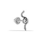 Dianora Piercing-14 Ayar Altın Yılan Motifli Minimal Helix/Kıkırdak Piercing-Helix Piercing-3-Milagron.com