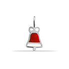 14 Ayar Altın Yılbaşı Çanı Motifli Mineli Minimal Charm