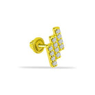 Dianora Piercing-14 Ayar Altın Zikzak Helix Kıkırdak Piercing-Helix Piercing-1-Milagron.com