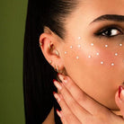 Dianora Piercing-14 Ayar Altın Zikzak Tragus Piercing-Tragus Piercing-4-Milagron.com