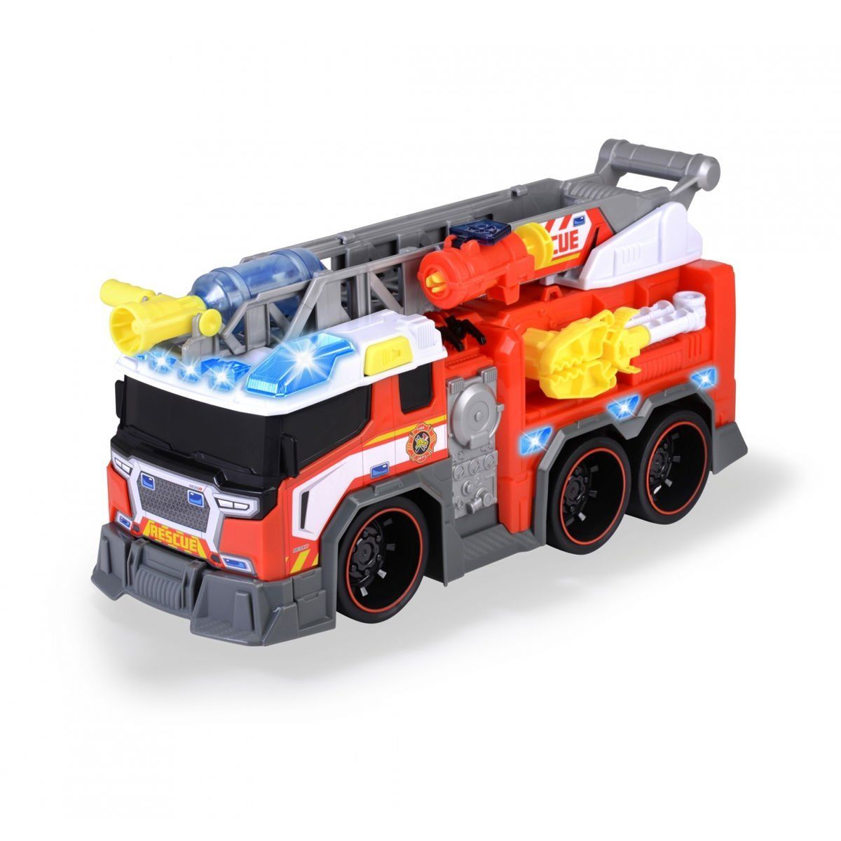 Dickie-203307000 İtfaiye Arabası 37,5 Cm Dickie-Oyuncak Kamyon ve İş Makineler-2-Milagron.com