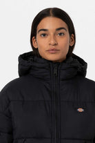 Dickies-Alatna Oversized Puffer Black-Ceket-4-Milagron.com