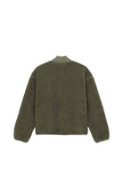 Dickies-Central Sherpa Bomber Kadın Yeşil Peluş Mont-Mont-8-Milagron.com