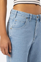 Dickies-Ellendale Denim Vintage Aged Blue-Kot Pantolon-4-Milagron.com