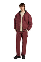 Dickies-Hilham Hooded Kapüşonlu Erkek Bordo Kanvas Mont-Mont-3-Milagron.com