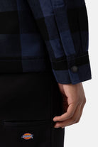 Dickies-Lined Sacramento Navy Blue-Gömlek-4-Milagron.com