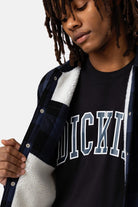 Dickies-Lined Sacramento Navy Blue-Gömlek-5-Milagron.com