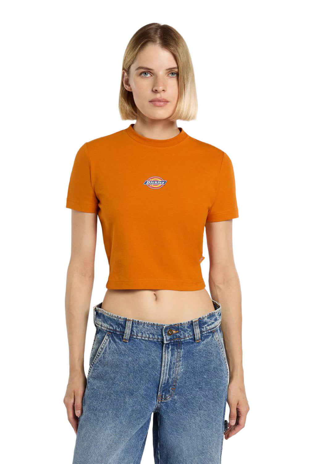 Dickies-Maple Valley Tee Country Kadın Turuncu T-Shirt-T-Shirts-1-Milagron.com