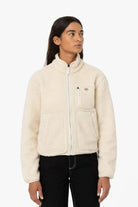 Dickies-Mount Hope Fleece W White-Sweatshirts & Hoodies-1-Milagron.com