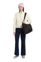 Dickies-Ruston Qz Yarım Fermuarlı Kırık Beyaz Kadın Yün Kazak-Kazak & Triko-6-Milagron.com