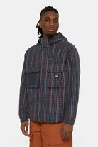 Dickies-Surry Jacket Outdoor Check Navy-Ceket-1-Milagron.com