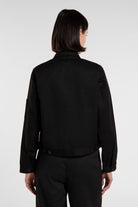 Dickies-Unlined Cropped Eisenhower Jacket Black-Ceket-2-Milagron.com